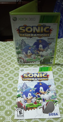 Sonic Generations Xbox 360 / Xbox One Físico Cib Ntsc (Recondicionado)