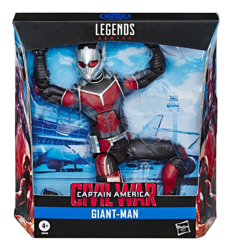 Figura De Acción Giant-man Capitan America Civil War Legends