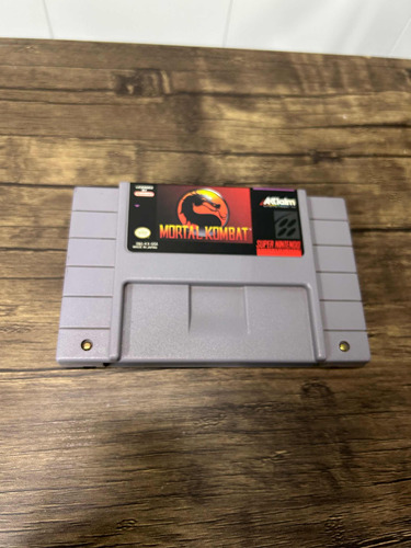 Mortal Kombat Super Nintendo Snes Físico Original