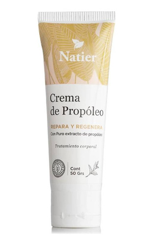 Crema Propóleo Natier Repara Regenera Cicatrices 50grs