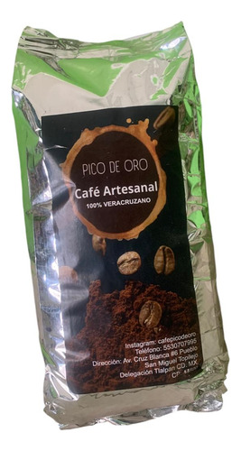 Café Pico De Oro De Veracruz 100% Natural 1kg