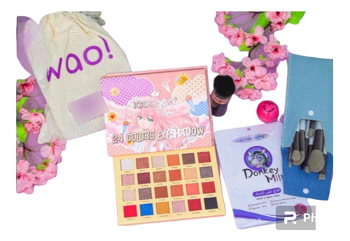 Combo Maquillaje  Kit 18 Productos (make-up) Espectacular