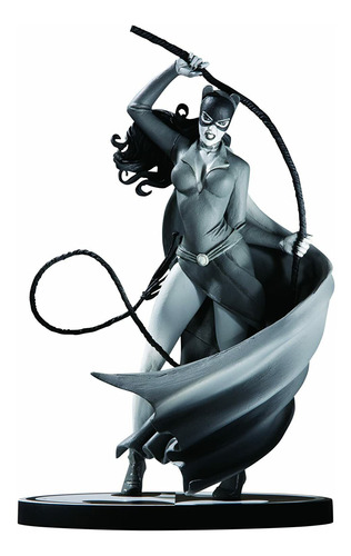 Batman Black White Statue Catwoman Limited Edit Ver Descrip