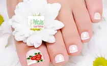 Comprar Kit Com 06 Cartelas De Películas  Para Unha Em Gel Dos Pés