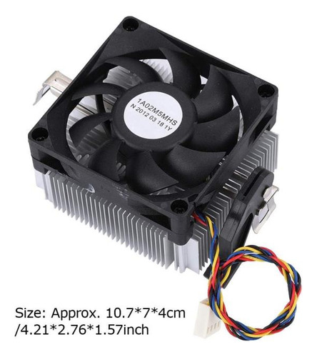 Ventilador De Refrigeración De Cpu De 12 V, Disipador De Cal