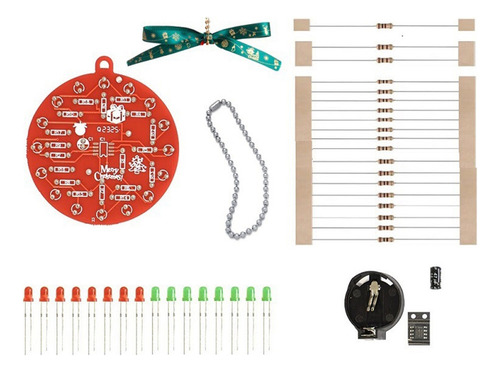 A 1 Tablero Rojo Con Forma De Árbol De Navidad, Ne555,