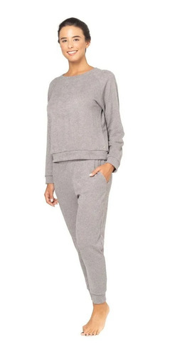 Pijama Mujer Juvenil Tejido Invierno, Liso. Mood Up 6204