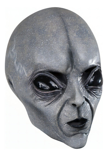 Máscara De Alien Ghoulish Productions Area 51 Jr. 25425 Color Gris Junior Masks