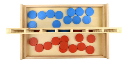 Wooden Una Fila Juego De Juego Fine Fine Motor Skills