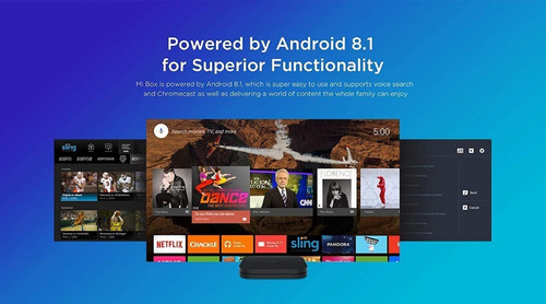 Xiaomi Mi Box S Tv Android 8.1 4k Wifi Play Store Hdmi Smart