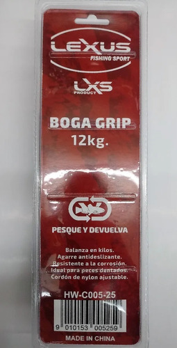 Pinza Bogagrip Lexus Con Balanza 12 Kilos