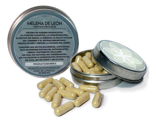 Melena De León - Extracto Concentrado - Capsulas 500mg