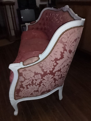 Sillon Frances Luis Xvi De 3 Cuerpos Antiguo. Impecable. (Usado)