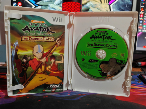 Avatar The Last Air Bender The Burning Earth Nintendo Wii (Reacondicionado)