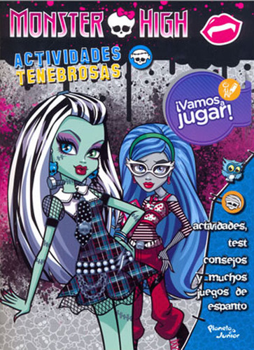 Monster High. Actividades Tenebrosas ( Libro Nuevo Y Origin