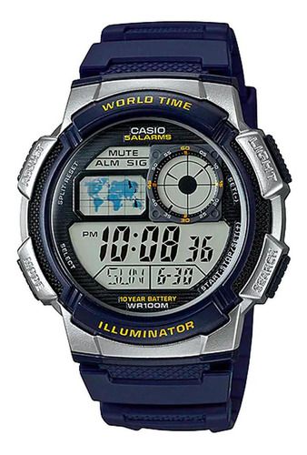 Reloj De Pulsera Casio Youth Series Ae-1000w-2a
