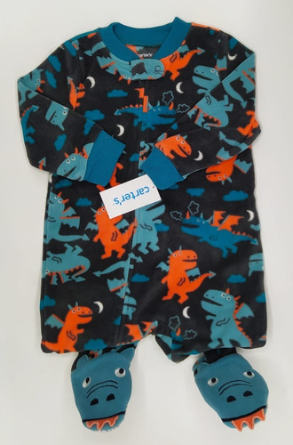 Pijama Enteriza Niño Dragon -entrega Inmediata