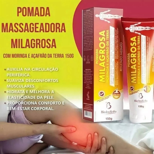 Pomada Milagrosa Para Nervo Ciático 150gr Bio Instinto