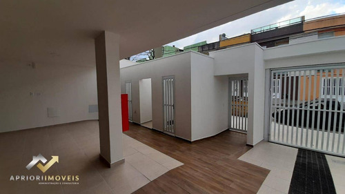 Cobertura À Venda, 90 M² Por R$ 320.000,00 - Vila Pires - Santo André/sp - Co0955