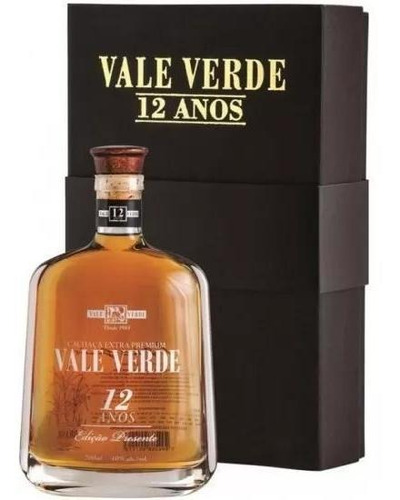 Cachaça Vale Verde 12 Anos Edição Presente 700ml