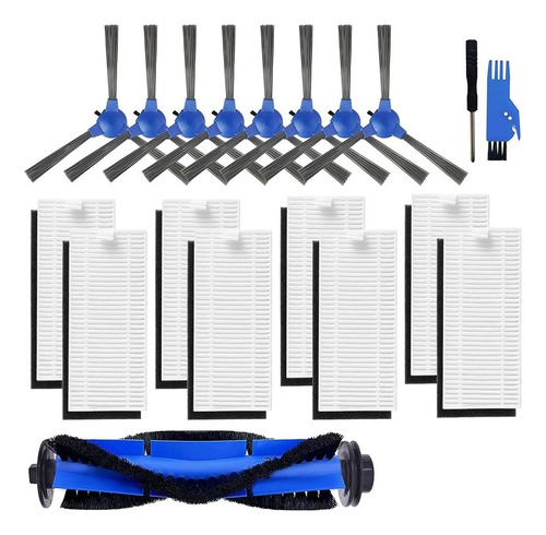 Cepillo Principal Con Filtro Hepa Lateral Para Eufy Robovac