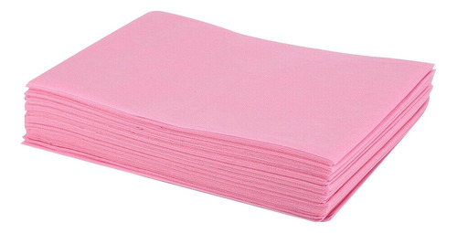 . Sábanas No Tejidas Para Cama Desechables, Color Rosa