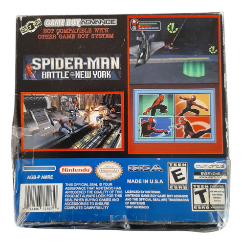 Spiderman Battle For New York Gba Original (Usado)