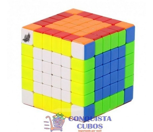 Cubo Mágico 6x6x6 Cyclone Boys D-fantix Colorido