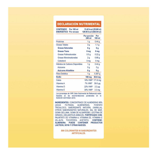 Leche De Almendras Sabor Vainilla Members Mark Envío Gratis