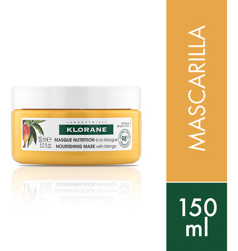 Klorane Mascarilla Reparadora De Mango 150ml