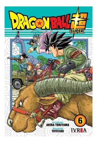 Manga Dragon Ball Super - Tomo 6 - Ivrea Argentina