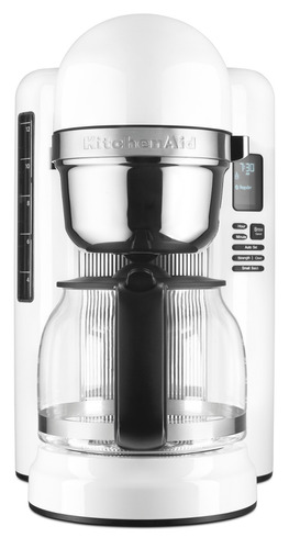 Cafetera De 12 Tazas Kitchenaid Kcm1204wh Con Un Toque Para