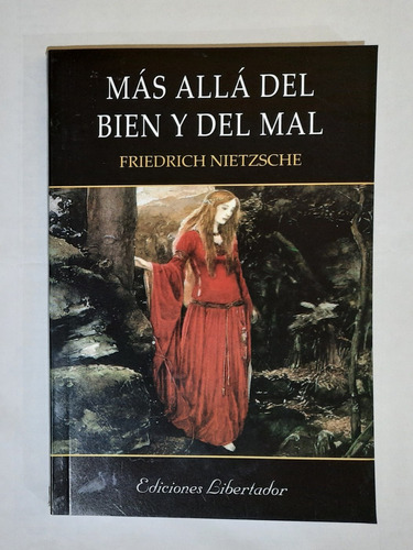 Más Allá Del Bien Y Del Mal F. Nietzsche Libro Nuevo