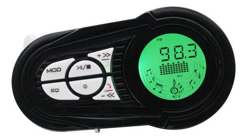 Alarma De Moto Bluetooth, Resistente Al Agua, Audio Mp3 Para
