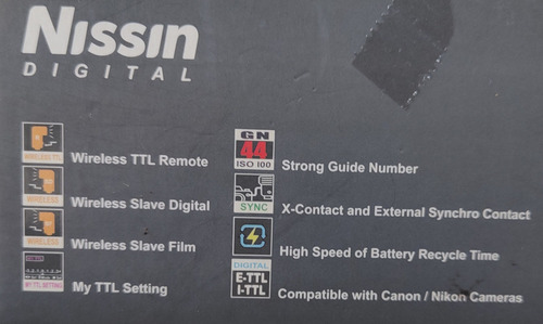 Flash Nissin Markll Di622 Para Canon (Usado)