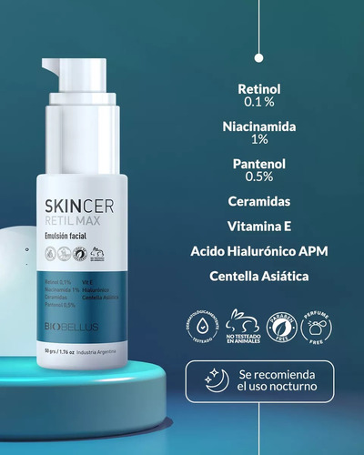 Set Skincer Retil Max + Tonico Colageno Biobellus 250ml