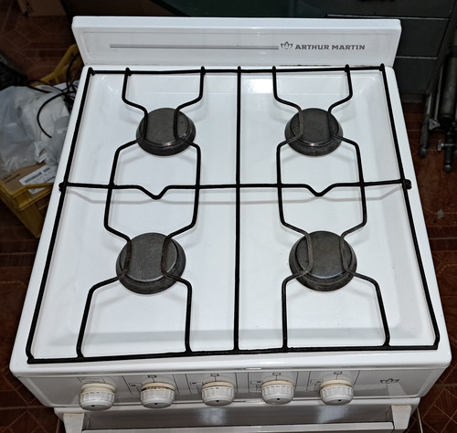 Cocina Gas Natural Arthur Martin, Muy Buen Estado Blanco (Usado)