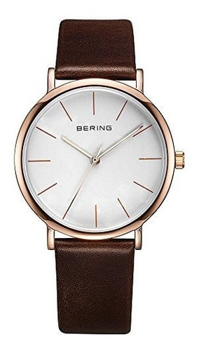 Bering Time 13436-564 Reloj Clasico De Coleccion Con Banda D