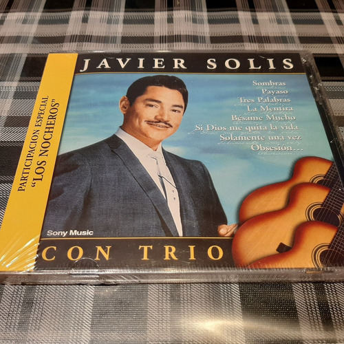 Javier Solis - Con Trio Cd Nuevo Cerrado Impecable  