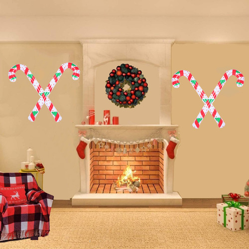 Bastón De Caramelo Inflable De 90 Cm, Caramelos Inflables Na
