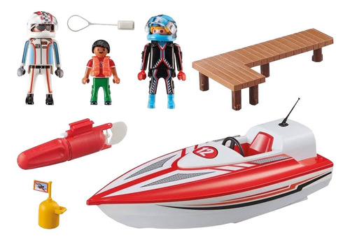 Playmobil 70744 Sport & Action Lancha Motor Submarino Pr