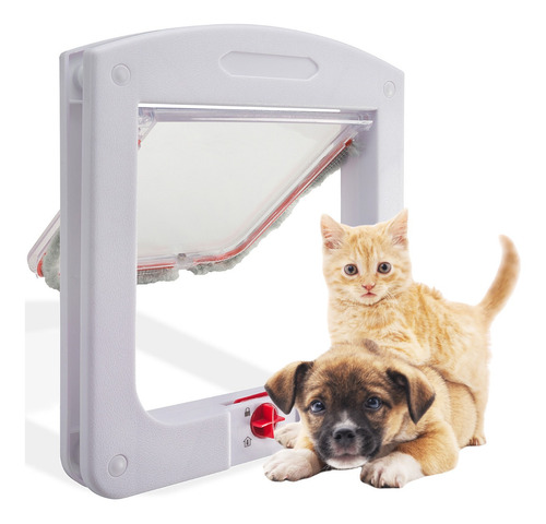 Portinha Porta De Passagem P/ Cato Cachorro Door Pet 4 Em 1