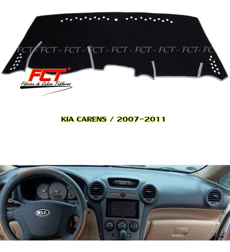 Cubre Tablero Kia Carens 2006 2007 2008 2009 2010 2011 Fct