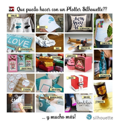 Imagen 3 de 7 de Plotter De Corte Silhouette Kit Completo Portrait