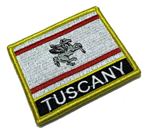 Parche bordado con la bandera de la Toscana BE0229NV01, contacto cercano