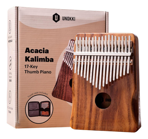 Piano De Pulgar Kalimba De 17 Teclas Adultos Y Niños E...