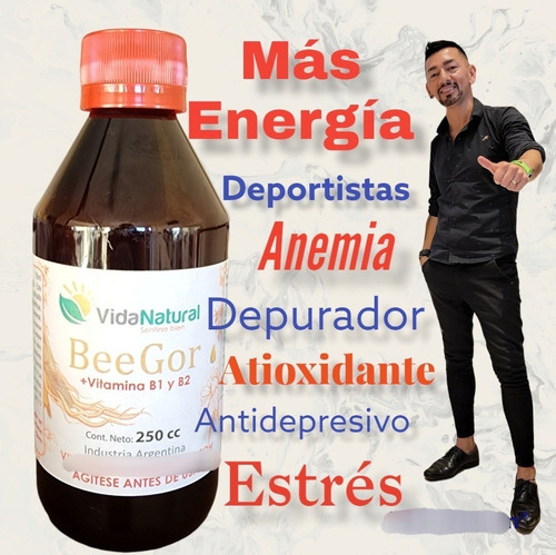 Bee-gor: Antioxidante-potencia Sexual-estrés-energizante