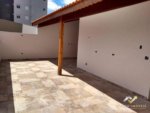 Cobertura Com 2 Dormitórios À Venda, 88 M² Por R$ 345.000 - Vila Eldízia - Santo André/sp - Co0882
