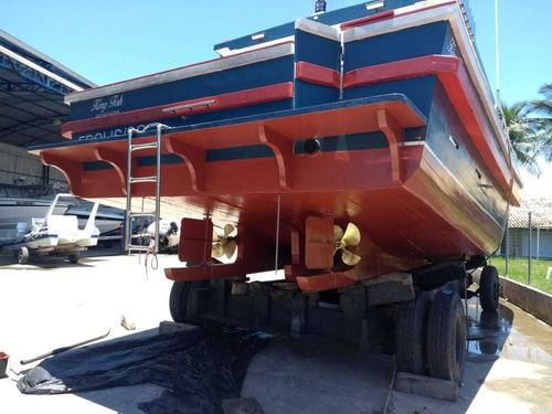 Barco De Madeira Traineira 40 Pés