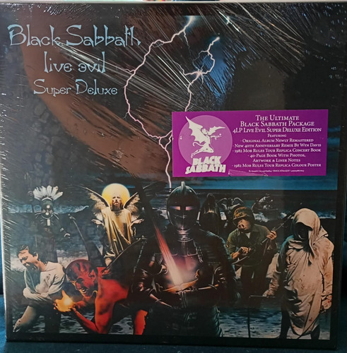 Lp Black Sabbath Live Evil 40th Anniversary Edition Srm3361